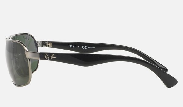 Ray Ban Square Polarized Sunglasses Gradient Sunglasses Womens Metal Elvis Sunglasses RB3492