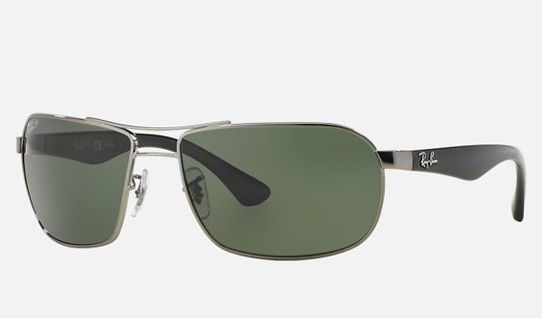 Ray Ban Square Polarized Sunglasses Gradient Sunglasses Womens Metal Elvis Sunglasses RB3492