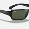 Rectangle Sunglasses Black Nylon Lens Sunglasses Ray Ban G 15 Lens Price RB4075