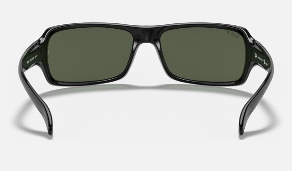 Rectangle Sunglasses Black Nylon Lens Sunglasses Ray Ban G 15 Lens Price RB4075