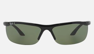 Ray-Ban Injected Sunglasses Black Rectangle Sunglasses Ray Ban G15 Polarized RB4085