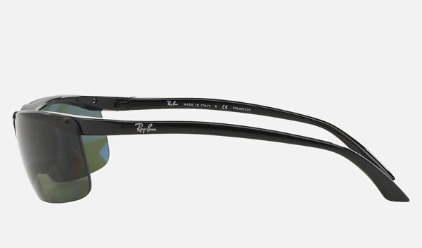 Ray-Ban Injected Sunglasses Black Rectangle Sunglasses Ray Ban G15 Polarized RB4085