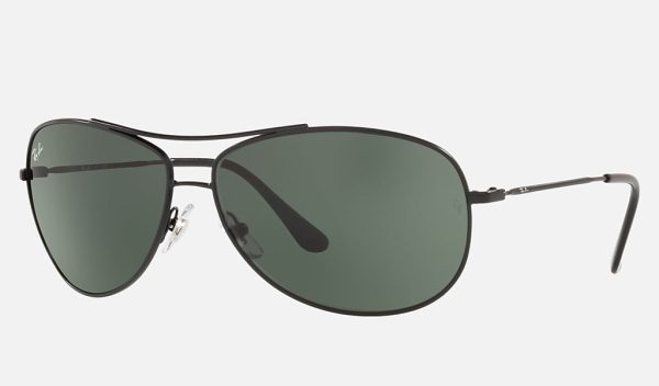 Ray Ban Green Classic G 15 Prescription Aviators Sunglasses Full Metal Sunglasses RB3293