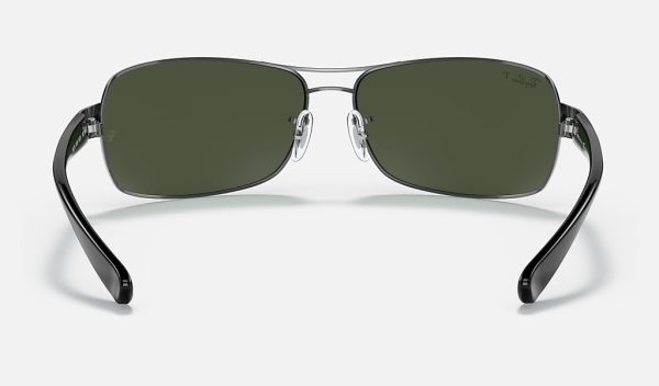 Small Rectangle Sunglasses Metal Sunglasses Womens Ray Ban G15 Polarized RB3379