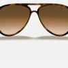 Ray-Ban Sunglasses For Small Faces Female Gradient Lenses Pilot Sunglasses RB4125