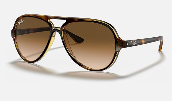 Ray-Ban Sunglasses For Small Faces Female Gradient Lenses Pilot Sunglasses RB4125
