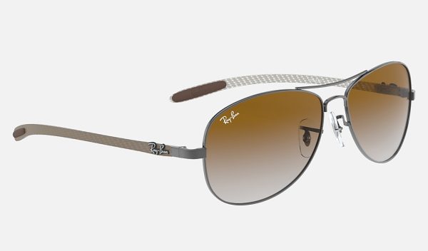 Ray-Ban Pilot Sunglasses Ray Ban Round Metal Sunglasses Gradient Brown Sunglasses RB8301