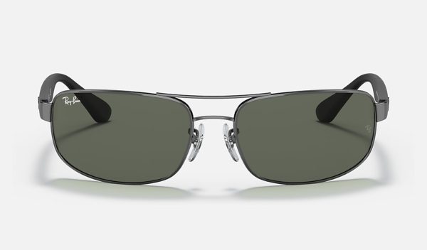 Ray Ban 50Mm Rectangle Sunglasses Ray Ban Steel Man Sunglasses Classic Sunglasses RB3445