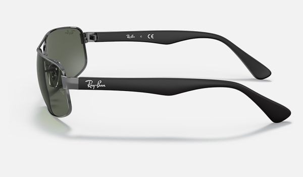 Ray Ban 50Mm Rectangle Sunglasses Ray Ban Steel Man Sunglasses Classic Sunglasses RB3445