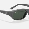 Rectangle Sunglasses Mens Nylon Frame Sunglasses Best Polarized Glass Lens Sunglasses RB2016