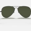 Ran-Ban Aviator Large Metal Oversized Sunglasses Mens Large Frame Sunglasses Rb3026