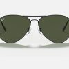 Ran-Ban Aviator Large Metal Oversized Sunglasses Mens Large Frame Sunglasses Rb3026