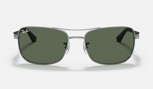 Oversized Square Sunglasses Metal Sunglasses Mens Cheap Glass Lens Sunglasses RB3515