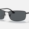 Ray Ban Round Metal Black Ray-Ban Gradient Sunglasses Ray-Ban Rectangle Sunglasses RB3498