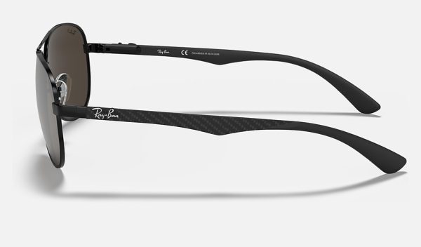 Ray-Ban Pilot Sunglasses Ray Ban Round Metal Gold Ray Ban Aviator Silver Mirror Polarized RB8313