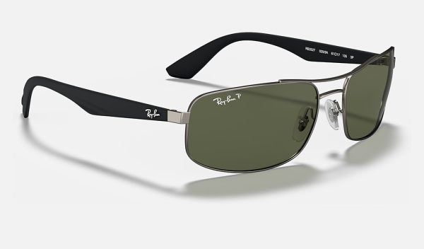 Ray Ban Rectangle 1969 Round Metal Sunglasses Sunglasses With Real Glass Lenses RB3527