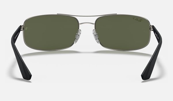 Ray Ban Rectangle 1969 Round Metal Sunglasses Sunglasses With Real Glass Lenses RB3527
