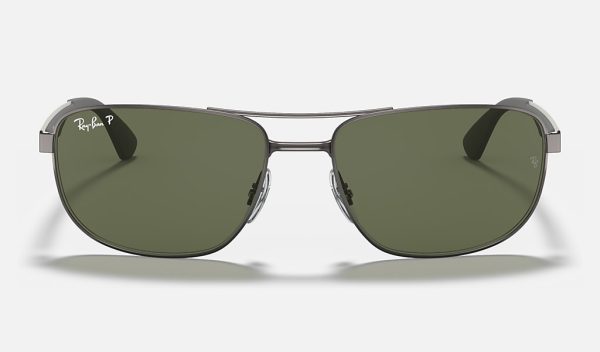 Oversized Square Sunglasses Mens Metal Sunglasses Glass Lens Sunglasses Polarized RB3528