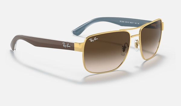 Ray Ban Square Sunglasses Mens Ray Ban Round Metal Gold Ray Ban Aviator Brown Gradient Polarized RB3530