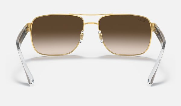 Ray Ban Square Sunglasses Mens Ray Ban Round Metal Gold Ray Ban Aviator Brown Gradient Polarized RB3530