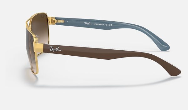 Ray Ban Square Sunglasses Mens Ray Ban Round Metal Gold Ray Ban Aviator Brown Gradient Polarized RB3530
