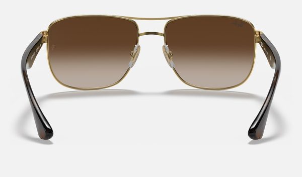 Square Sunglasses Ray Ban Metal Sunglasses Womens Gradient Sunglasses RB3533