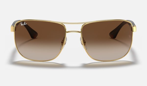 Square Sunglasses Ray Ban Metal Sunglasses Womens Gradient Sunglasses RB3533