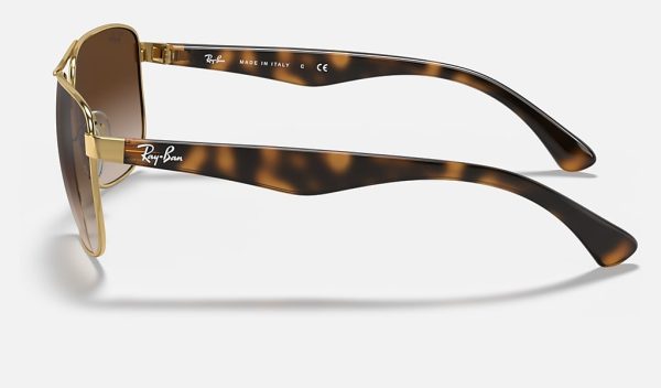 Square Sunglasses Ray Ban Metal Sunglasses Womens Gradient Sunglasses RB3533