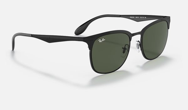 Black Square Sunglasses Ray-Ban Metal Sunglasses Sunglasses With Real Glass Lenses RB3538