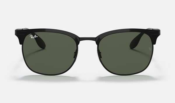 Black Square Sunglasses Ray-Ban Metal Sunglasses Sunglasses With Real Glass Lenses RB3538