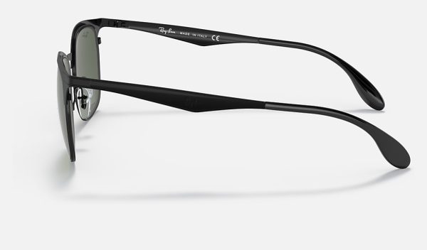 Black Square Sunglasses Ray-Ban Metal Sunglasses Sunglasses With Real Glass Lenses RB3538
