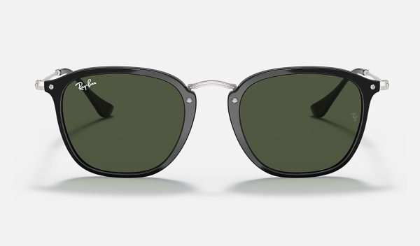 Ray-Ban Pilot Sunglasses Ray Ban Round Metal Black Aviator Gradient Sunglasses Oversized Gradient Sunglasses RB2448N