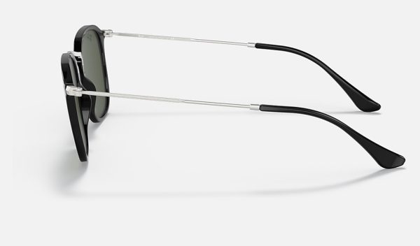 Ray-Ban Pilot Sunglasses Ray Ban Round Metal Black Aviator Gradient Sunglasses Oversized Gradient Sunglasses RB2448N