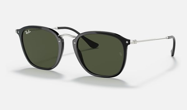Ray-Ban Pilot Sunglasses Ray Ban Round Metal Black Aviator Gradient Sunglasses Oversized Gradient Sunglasses RB2448N