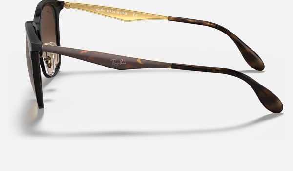 Retro Square Sunglasses Ray-Ban Injected Sunglasses Polarized Gradient Sunglasses RB4278