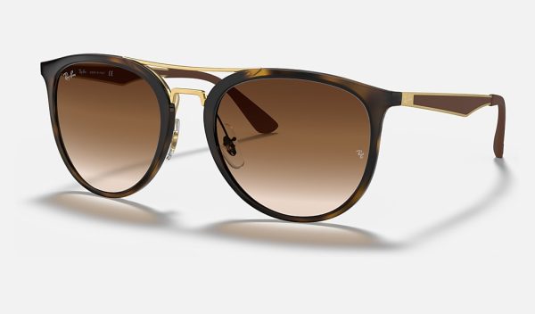 Ray Ban Havana Ray Ban Singapore Brown Gradient Sunglasses RB4285