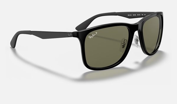 Ray Ban Square 1971 Nylon Sunglasses Frame Ray Ban G15 Polarized RB4313