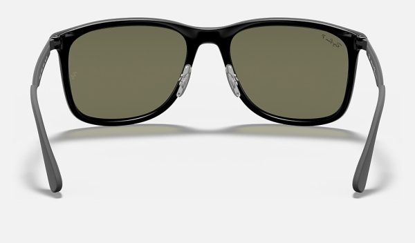 Ray Ban Square 1971 Nylon Sunglasses Frame Ray Ban G15 Polarized RB4313
