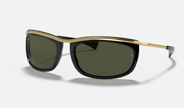 Black Oval Sunglasses Ray Ban Round Metal Black RB2419