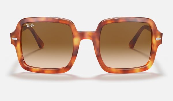 Square Shape Sunglasses Ray Ban Havana Mens Gradient Sunglasses RB2188