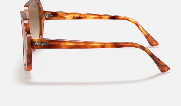 Square Shape Sunglasses Ray Ban Havana Mens Gradient Sunglasses RB2188
