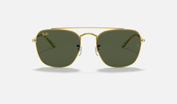 Square Sunglasses Vintage Metal Elvis Sunglasses Ray Ban G15 Polarized RB3557