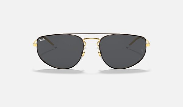 Ray-Ban Classic Black Sunglasses Stainless Steel Sunglasses Oversized Sunglasses Designer Rb3668