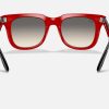 Ray Ban Blue Gradient Sunglasses Mens Square Sunglasses Nylon Sunglasses Frame Gradient Gray Sunglasses RB4368