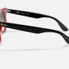 Ray Ban Blue Gradient Sunglasses Mens Square Sunglasses Nylon Sunglasses Frame Gradient Gray Sunglasses RB4368