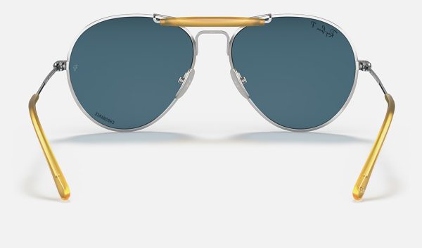 Ray-Ban Aviator Polarised Ray Ban Titanium Sunglasses Classic Aviator Sunglasses RB8063