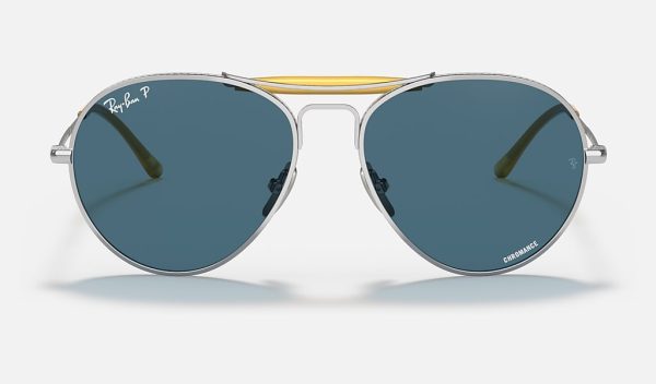 Ray-Ban Aviator Polarised Ray Ban Titanium Sunglasses Classic Aviator Sunglasses RB8063