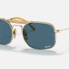 Square Sunglasses Polarized Titanium Ray Ban Sunglasses Classic Sunglasses Womens RB8062