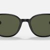 Ray-Ban Acetate Sunglasses Black Square Sunglasses Classic Designer Sunglasses RB2197