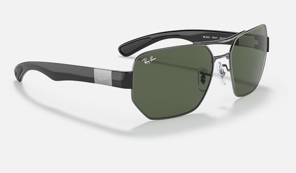 Ray Ban Irregular Sunglasses Full Metal Sunglasses Classic Sunglasses Styles RB3672